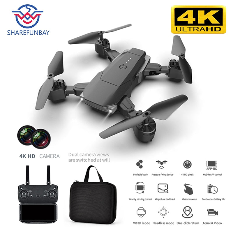 Drone Dual Camera Quadcopter 2.4GHz 4K Wifi Video
