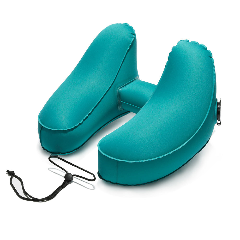 Inflatable H-Shape Travel Neck Pillow