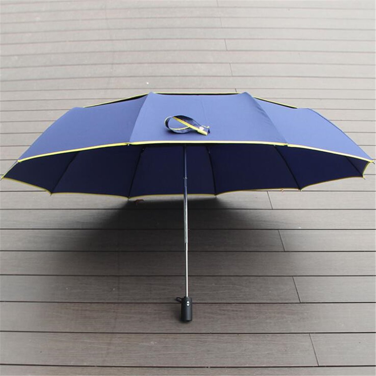 Outdoor Automatic 3 Folding Golf Umbrella-Great Stuff Shops