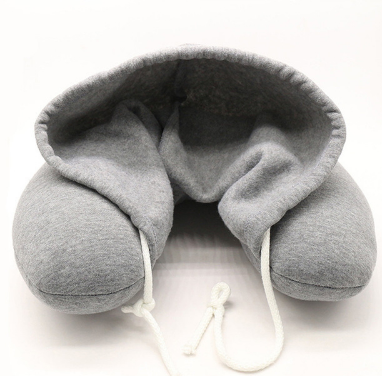 Travel Pillow With Privacy Hoodie