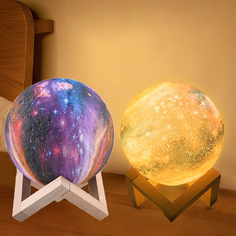 USB Rechargeable Moon Lamp