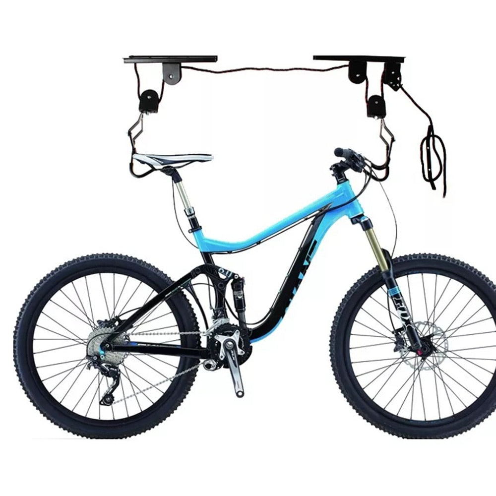 Bicycle Ceiling Lift Cargo Racks Bike Storage Garage Hanger
