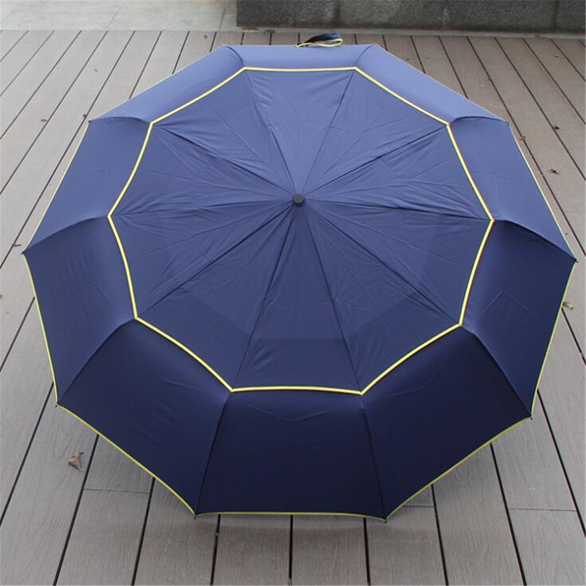 Outdoor Automatic 3 Folding Golf Umbrella-Great Stuff Shops