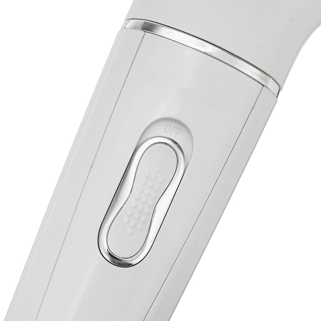 5 in one epilator power on off button