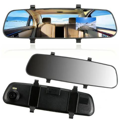 2.7 inch 1080P HD Rear-View Mirror Dash Cam DVR-Great Stuff Shops