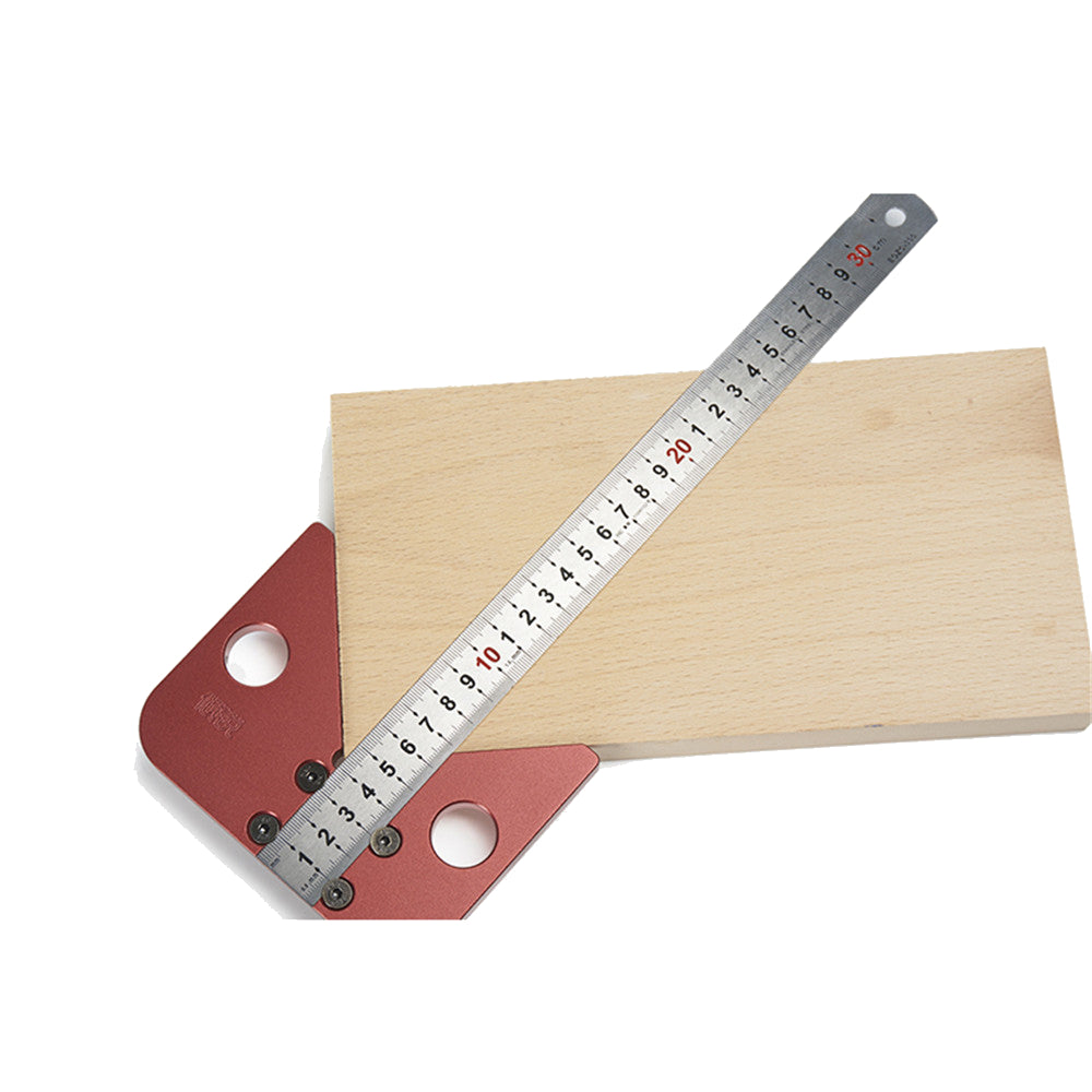 Woodworking Center Scriber 45 Degrees Angle Line Caliber Ruler Wood Measuring Scribe Tool-Great Stuff Shops