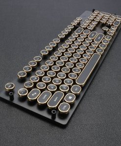 Steampunk Styled Typewriter KEYCAPS Retro Mechanical Keyboard Switch