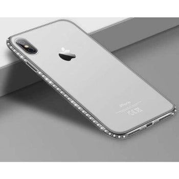 Luxury Transparent Diamond iPhone Case