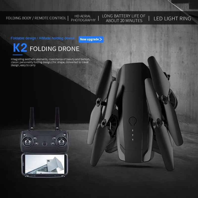 Drone Dual Camera Quadcopter 2.4GHz 4K Wifi Video