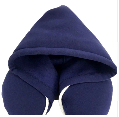 Travel Pillow With Privacy Hoodie
