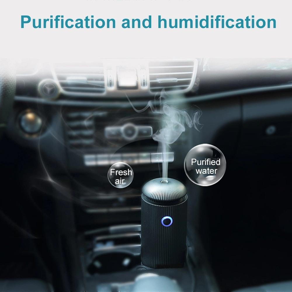 Negative Ion Bacterial HEPA Car Air Purifier With Essential Oil Diffuser-Great Stuff Shops