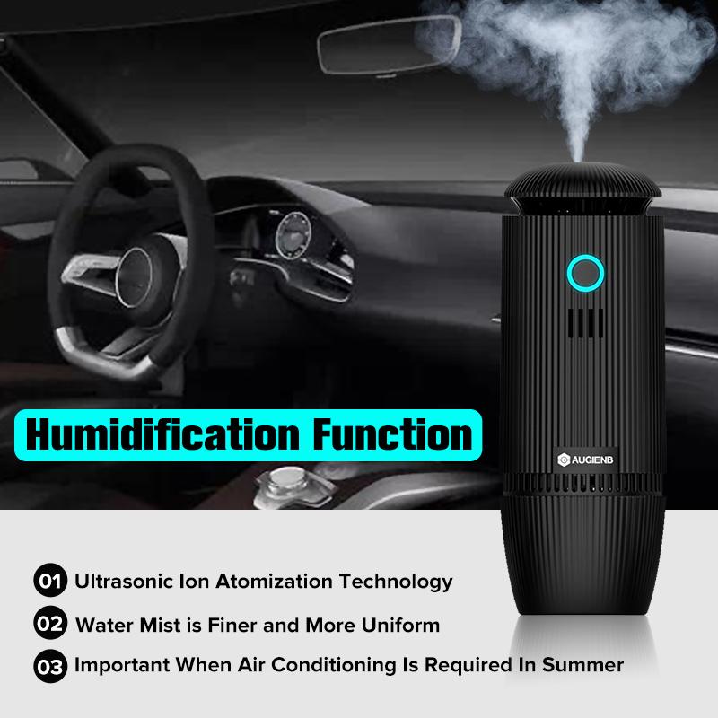 Negative Ion Bacterial HEPA Car Air Purifier With Essential Oil Diffuser-Great Stuff Shops