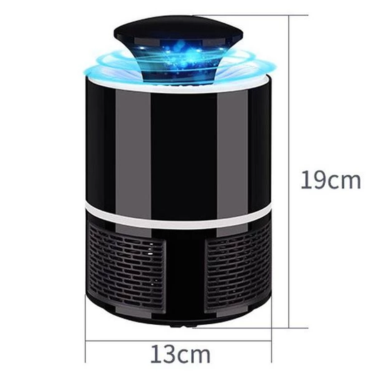 Mosquito Killer Lamp USB Powered LED Bug Zapper Trap With Suction Fan
