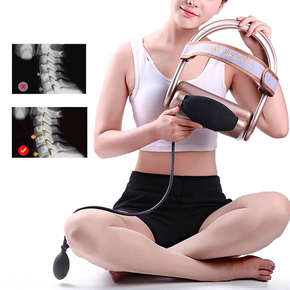 Health-Z Neck Traction Machine Cervical Spine Relief Band - Great Stuff Shops