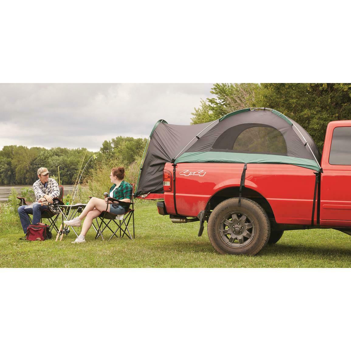 Full Size Pickup Short Bed Box Truck Tent Camping Outdoor Compact