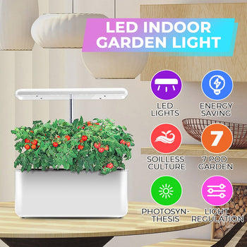 Indoor Hydroponic LED Veggie Herbs Garden Grow Light System-Great Stuff Shops