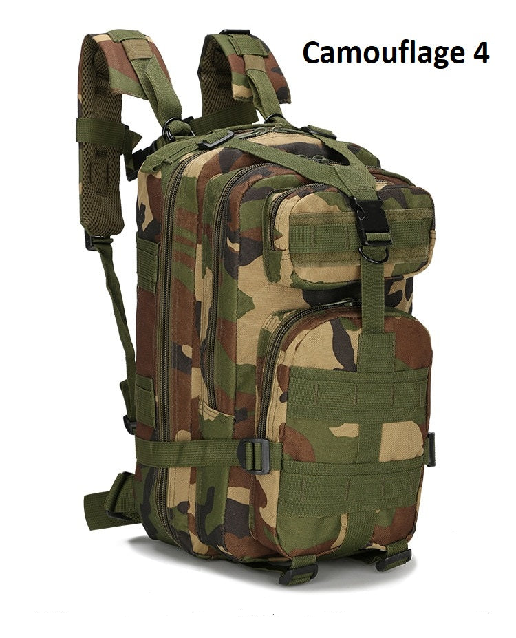 Waterproof Camouflage Outdoor 25L Backpack For Camping Hiking Hunting