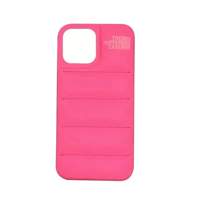 iPhone Phone Case Puffy Down Jacket Soft Silicone Cover For 13 12 11