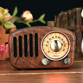 Retro Radio Receiver Old Classic Portable 1950's Art Deco Styling