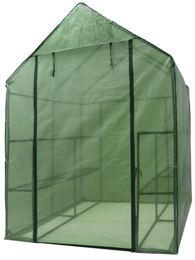3 Tier Walk In Greenhouse Outdoor Planting House with 8 Shelves