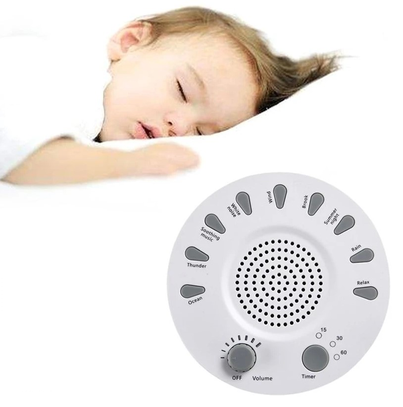 White Noise Machine With Soothing Sounds To Help Baby Sleep